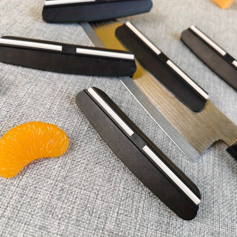 Qalampirni maydalash burchak qo'llanma relslari 2 ta va 5 ta to'plamlarda oshxona pichog'ini ushlagichlarini mahkamlash uchun, maydalash toshlari uchun professional aksessuar asboblar.