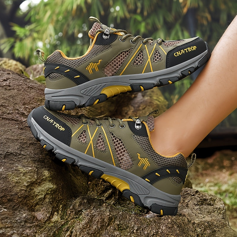 Men's Casual Sports Shoes Breathable Non-Slip Thick Soles Animal Print Sneakers