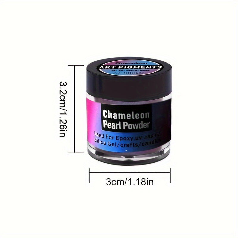 5g Chameleon Pearlescent Powder for Resin Crafts DIY Craft Powder for Jewelry and Art