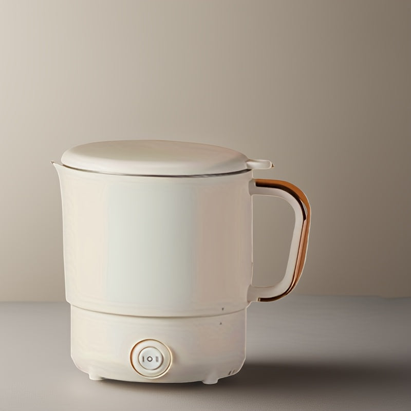 304 ta zanglamaydigan po'latdan yasalgan portativ mini elektr pechka, buklanuvchi induksiya issiq qozon, qopqog'i, bardoshli ABS tutqich va 1-2 kishilik sig'imga ega. Yevropa standarti rozetkasi bilan jihozlangan, ideal uchun