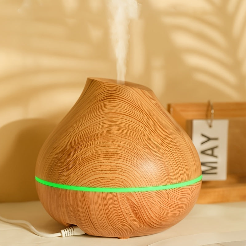 Large Wooden Aromatherapy Diffuser with Timer and Auto Shut-Off for Large Spaces