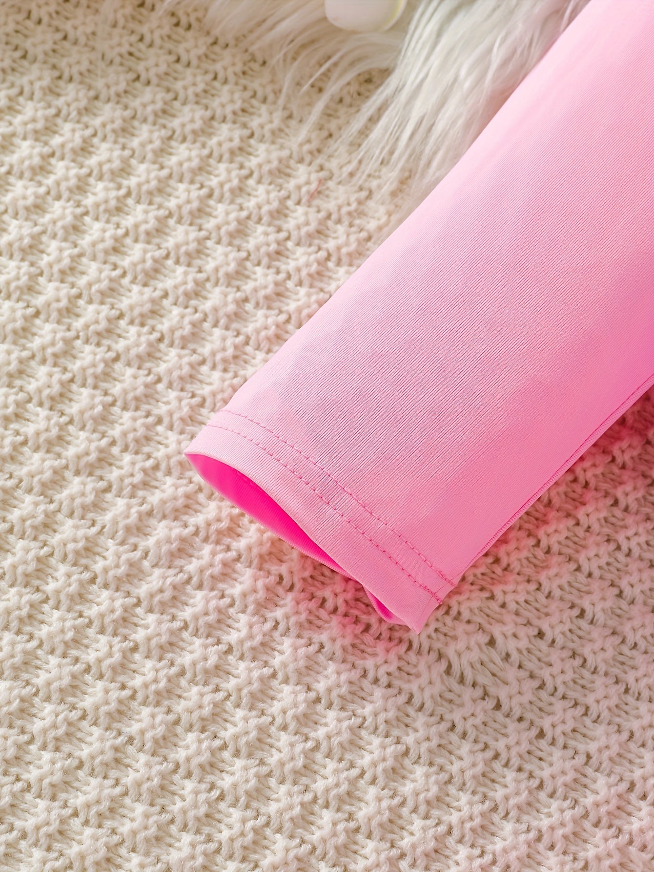 Girls' 2-Piece Dress Set with Frilled Cardigan and Cat Print Cami for Spring Fall Outdoor Activities