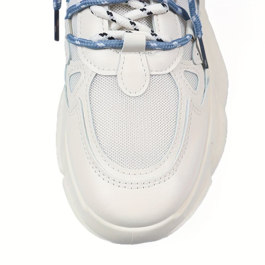 Men's Low Top Mesh Sneakers for Walking Running Shock Absorbing Breathable Casual