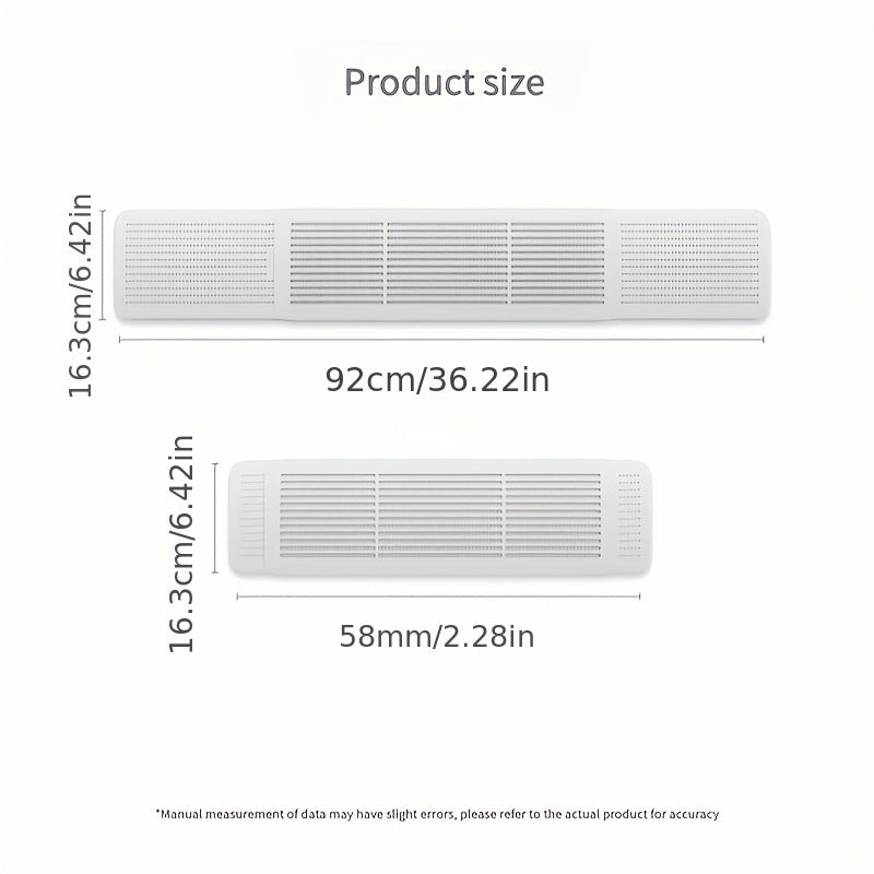 Large Air Conditioning Windshield Block Direct Airflow Improve Comfort Cartoon Print