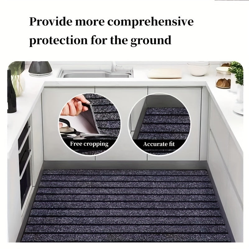 Durable Slip-Resistant Water-Absorbing Carpet for Entryways and Living Rooms