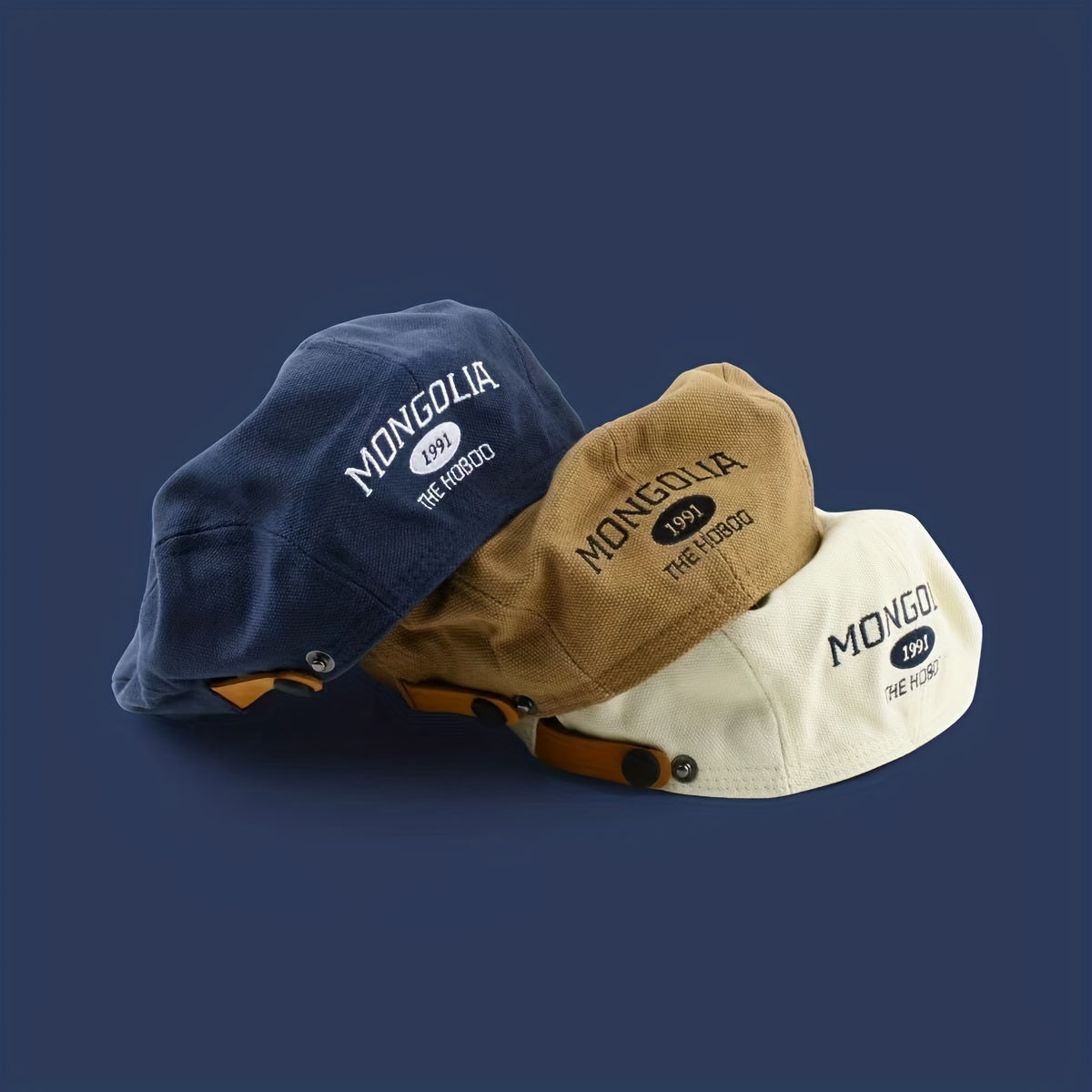 Unisex Polyester Beret Hat Breathable Knitted Newsboy Cap for Autumn Winter