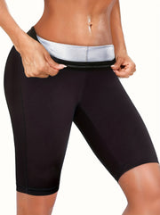 Pantalones cortos de cintura alta para adelgazar, control de abdomen, ropa de compresión moldeadora para mujeres