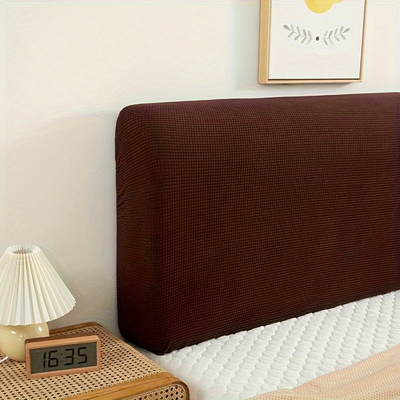 Machine Washable Polyester Fiber Fill Headboard Cover with Macaron-Inspired Corn Texture