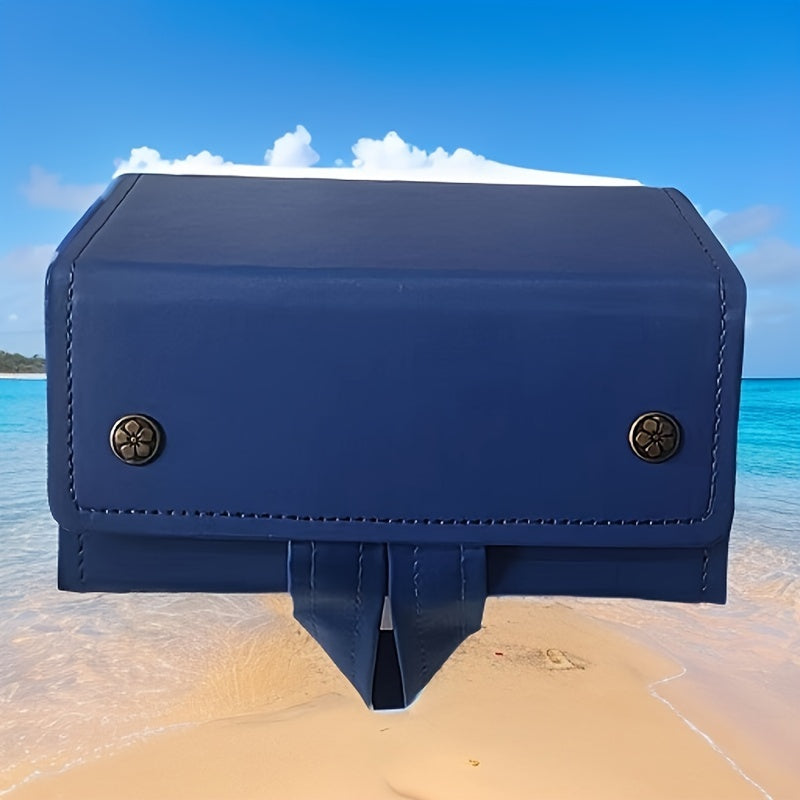 Путешествуйте стильно с 1-частным Органайзером для очков, оснащенным 5 отделениями для хранения нескольких пар очков. Эта элегантная коробка для хранения легко может висеть в вашем пространстве, чтобы держать ваши очки организованными и легко доступными.