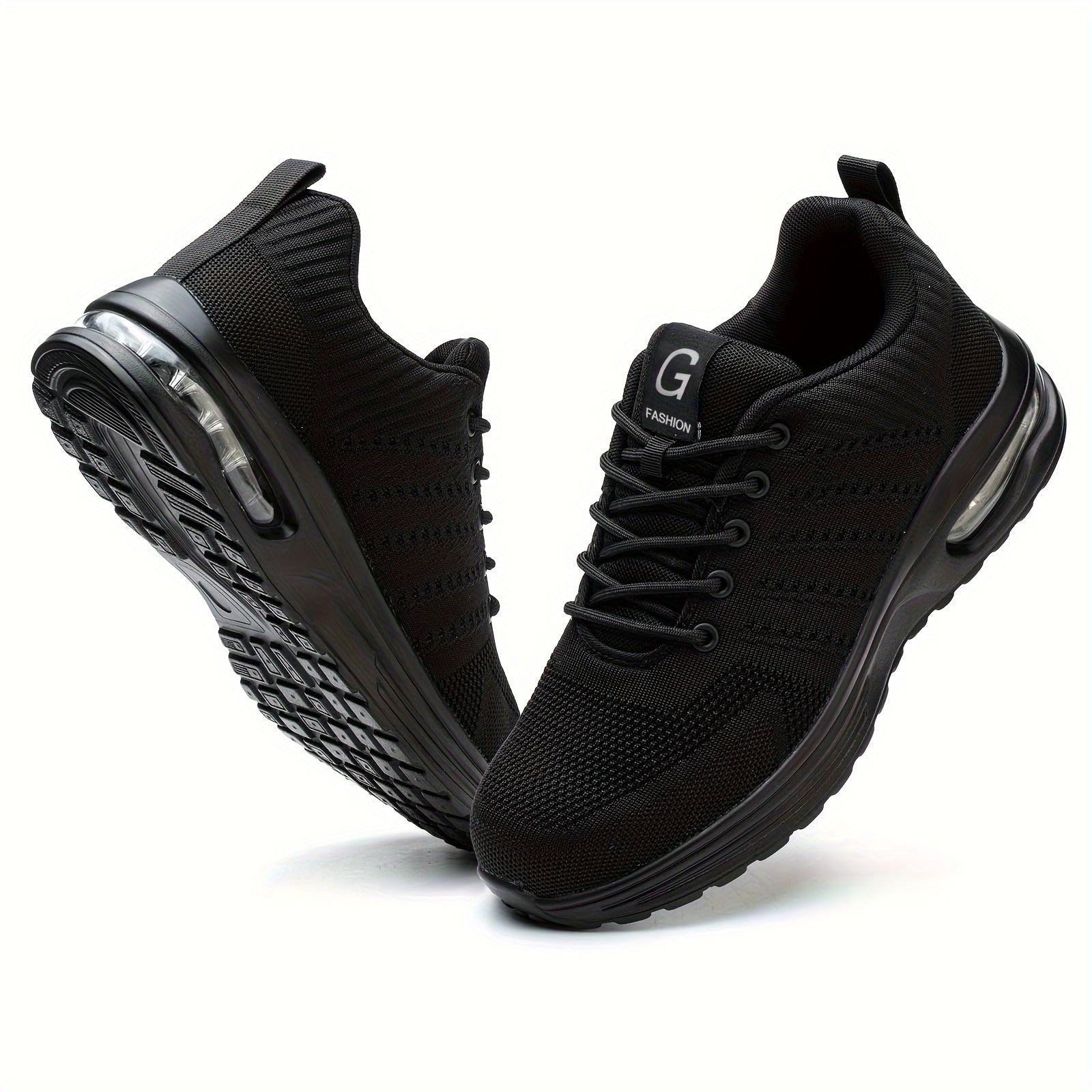 Women's Safety Shoes Breathable Mesh Steel Toe Puncture-Resistant Work Sneakers