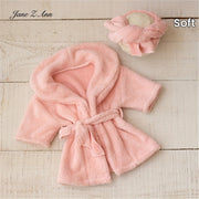 Плюшевая фотографическая бандана-Халат, Роскошный белый фотографический халат для сна, Халат однотонного цвета, идеально подходящий для фотопродукции