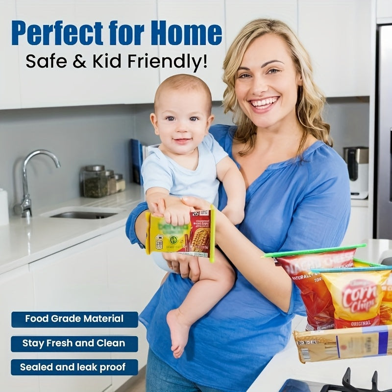 5 Pieces Durable Food Sealing Clips Waterproof Storage Organizer Kitchen Accessories