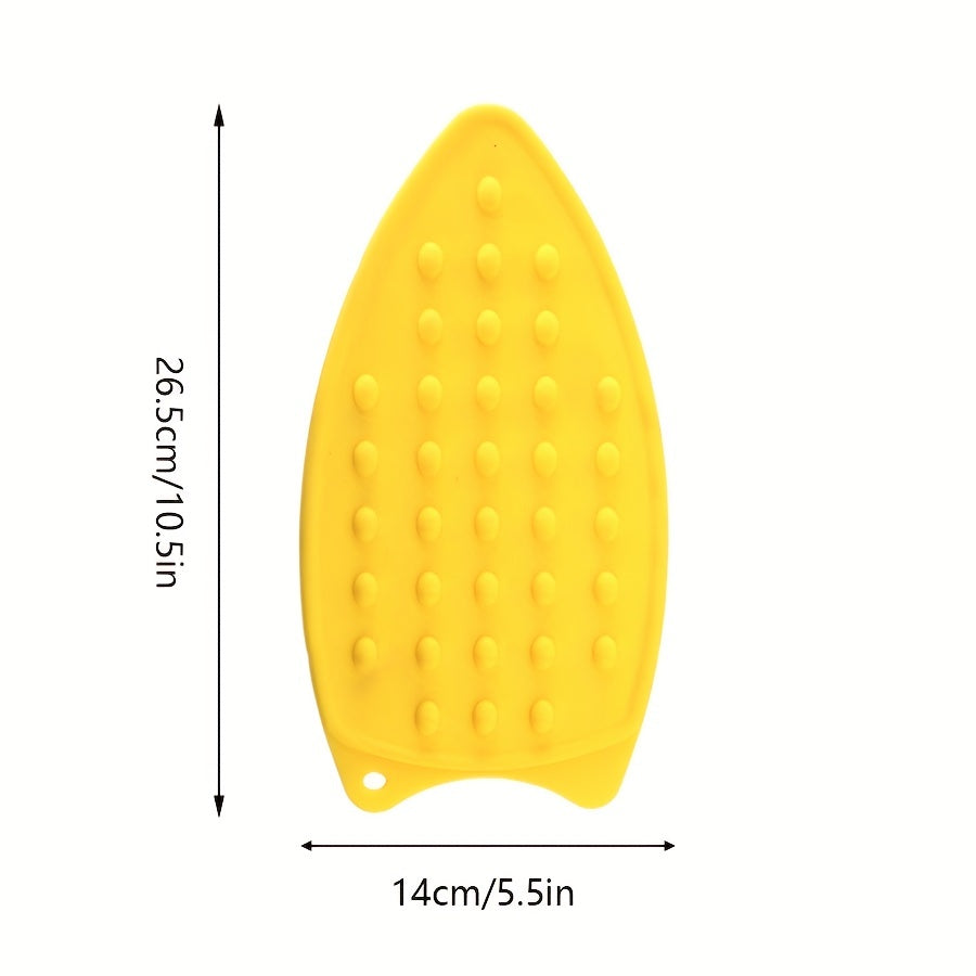 Alfombrilla de silicona plegable para planchar, no eléctrica, aislante térmico, suministros de lavandería, 26,67 cm