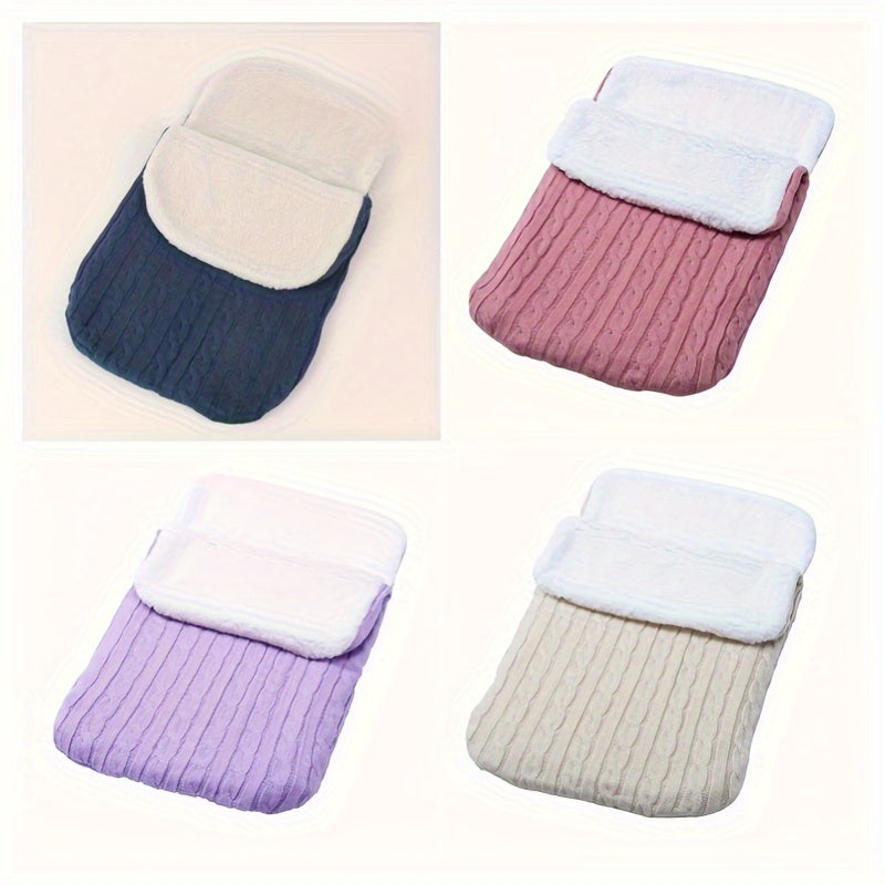 Baby Foot Cover Knit Microfiber Warmth for Infants and Toddlers