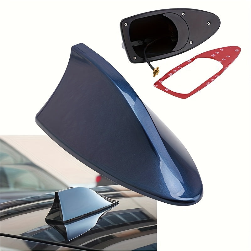Universal ABS Shark Fin Antenna Roof Mount for Wireless Signal Cover in Multiple Colors
