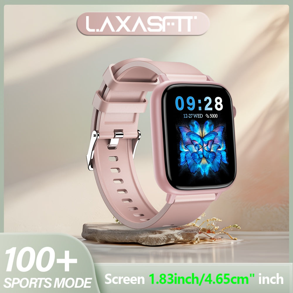 Smart Watch for Women Fitness Tracker Wireless Calling IP68 Waterproof 1.83 Inch TFT Screen
