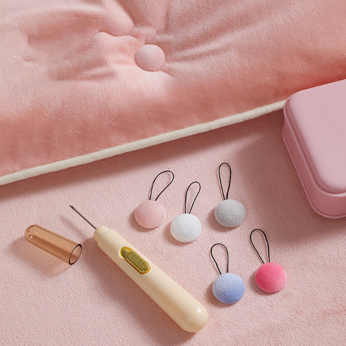 8 ta sozlanadigan qulaylik kliplaridan iborat to'plam, ignalar kerak emas, izsiz yostiq ushlagichlar