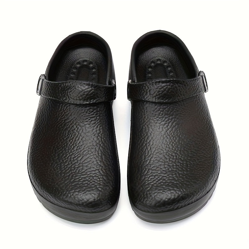 Women's EVA Slip-Resistant Indoor Outdoor Slippers Black Cushioned Comfort