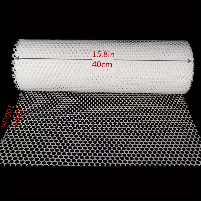 White Plastic Mesh Pet Safety Fence Balcony Fall Prevention Cuttable Mesh