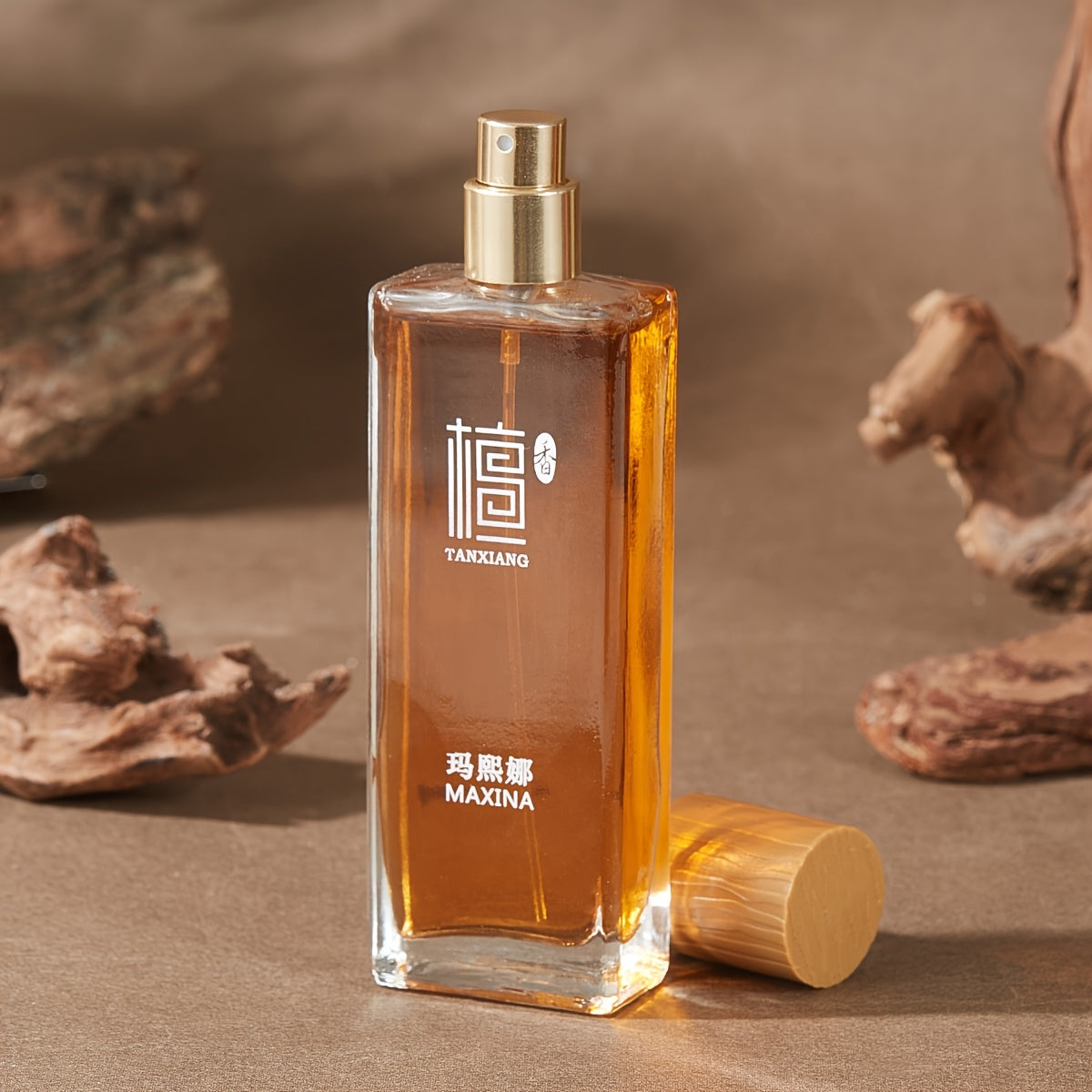 Perfume de madera de sándalo para mujer líquido 3-5% Aceite esencial fragancia amaderada regalo