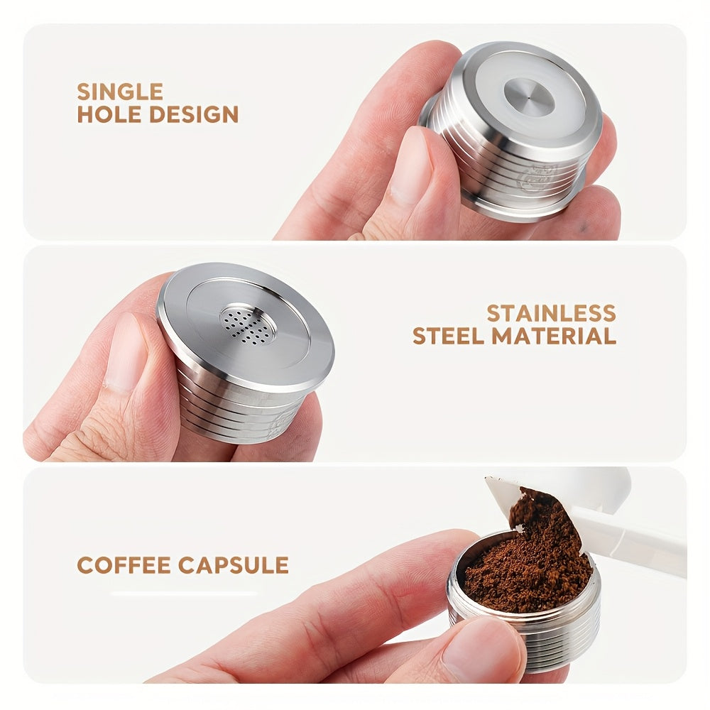Reusable Stainless Steel Coffee Capsule for Single Serve Coffee Machines