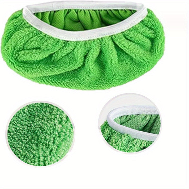 Reusable Mop Pad Set of 2, Machine Washable, Highly Absorbent, Flat Floor Cloth