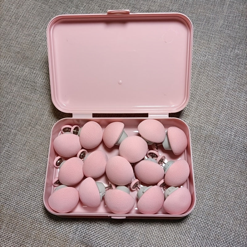 16 Pieces Mushroom Duvet Clips Grey Bedding Secure Hold Hand Wash Recommended