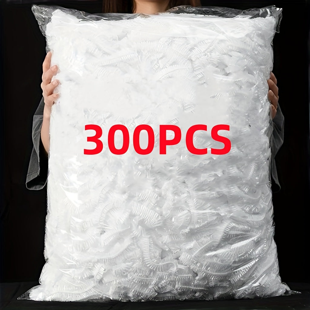 100pcs Disposable Food Cover Wraps Thickened Elastic Fresh-Keeping Film for Kitchen Storage