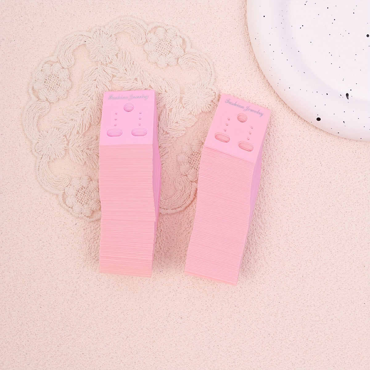 Пластиковая карта для хранения серег на 200 пар, упаковка украшений