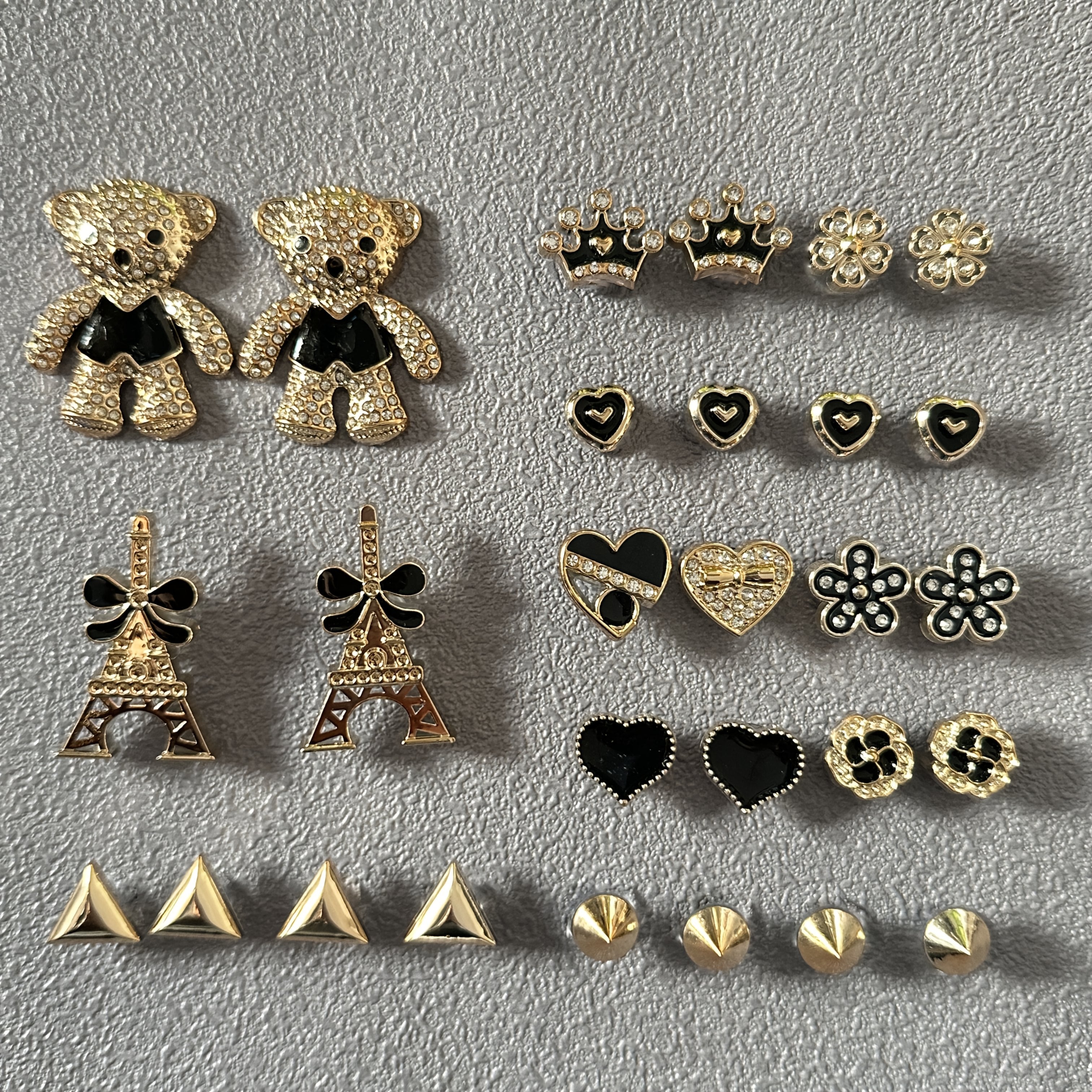 28PCS DIY Shoe Decorations for Women and Kids Multi-Functional Accessories