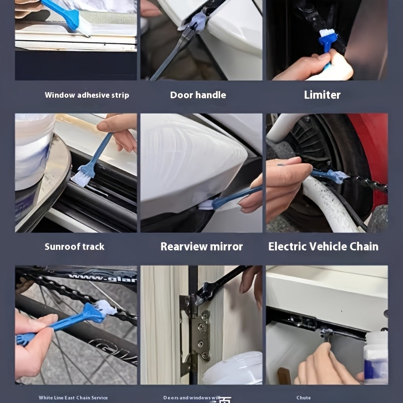 Automotive Grease for Door Tracks Sunroofs Waterproof White Oil