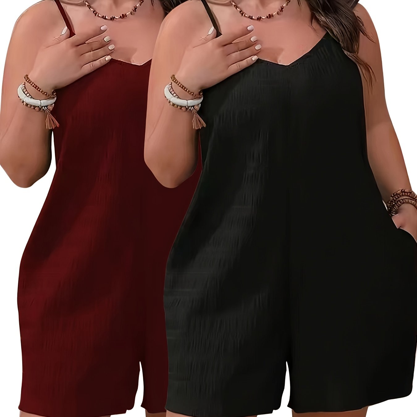 Women's Suspender Tights Large Size Two-Pack Comfortable Hosiery