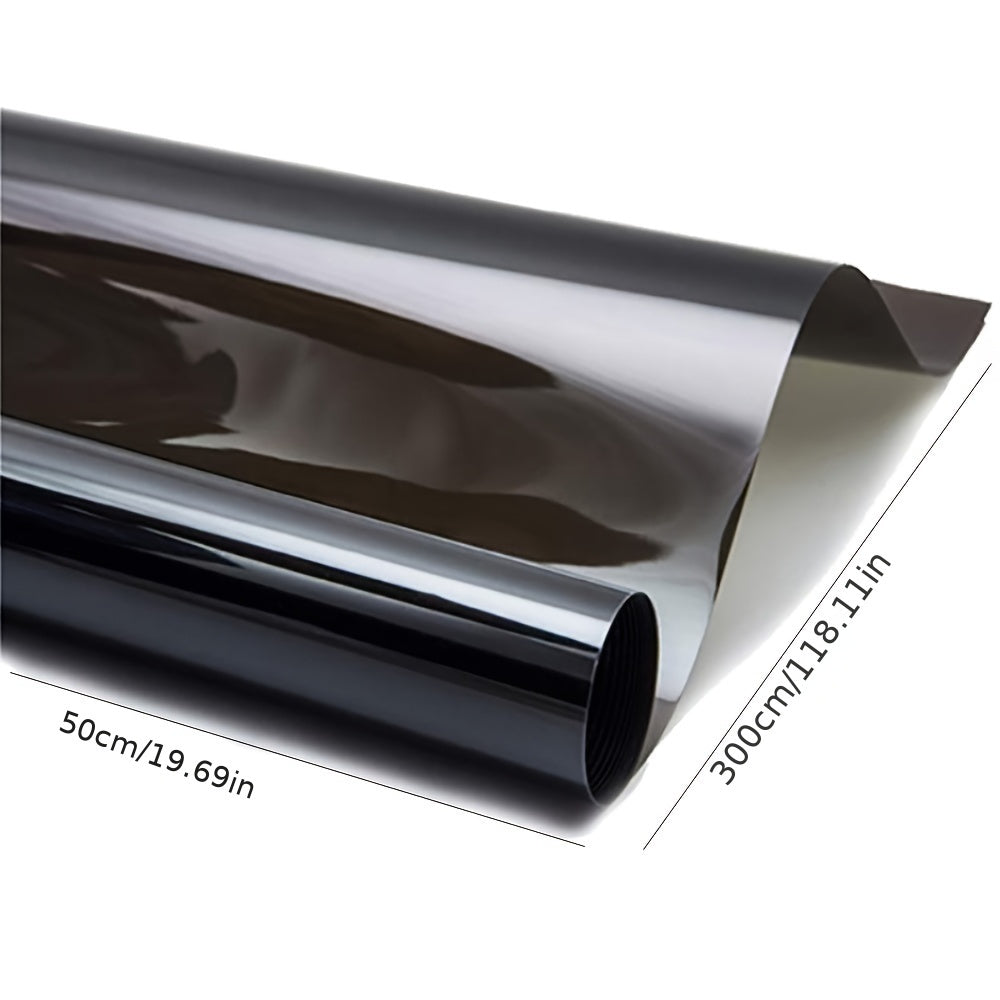 Car Sunshade Film 50x300cm UV-Protection Heat Insulation Window Sticker