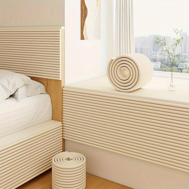 Multi-Functional Safety Corner Protector Strips with Self-Adhesive for Walls Furniture Edges Doors and Glass Corners