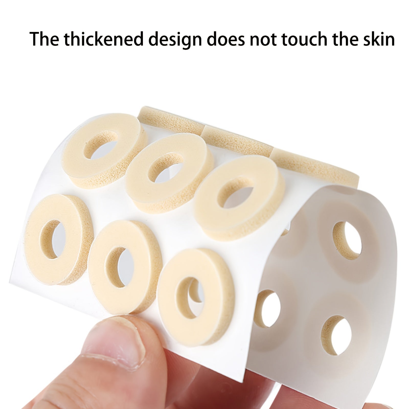 Unisex Latex Callus Foot Pads Set 60/90/150pcs for Heel Care Hiking