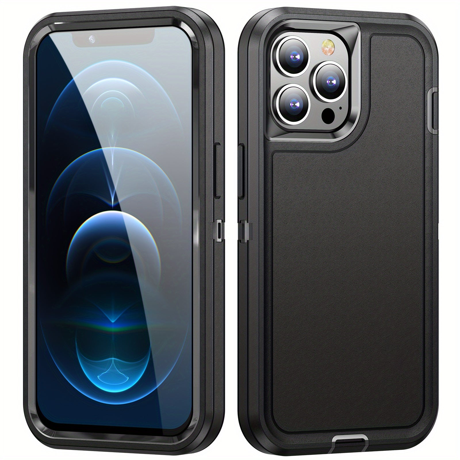 Shockproof TPU PC Phone Case for iPhone 14 13 12 8 with Air Cushion Protection