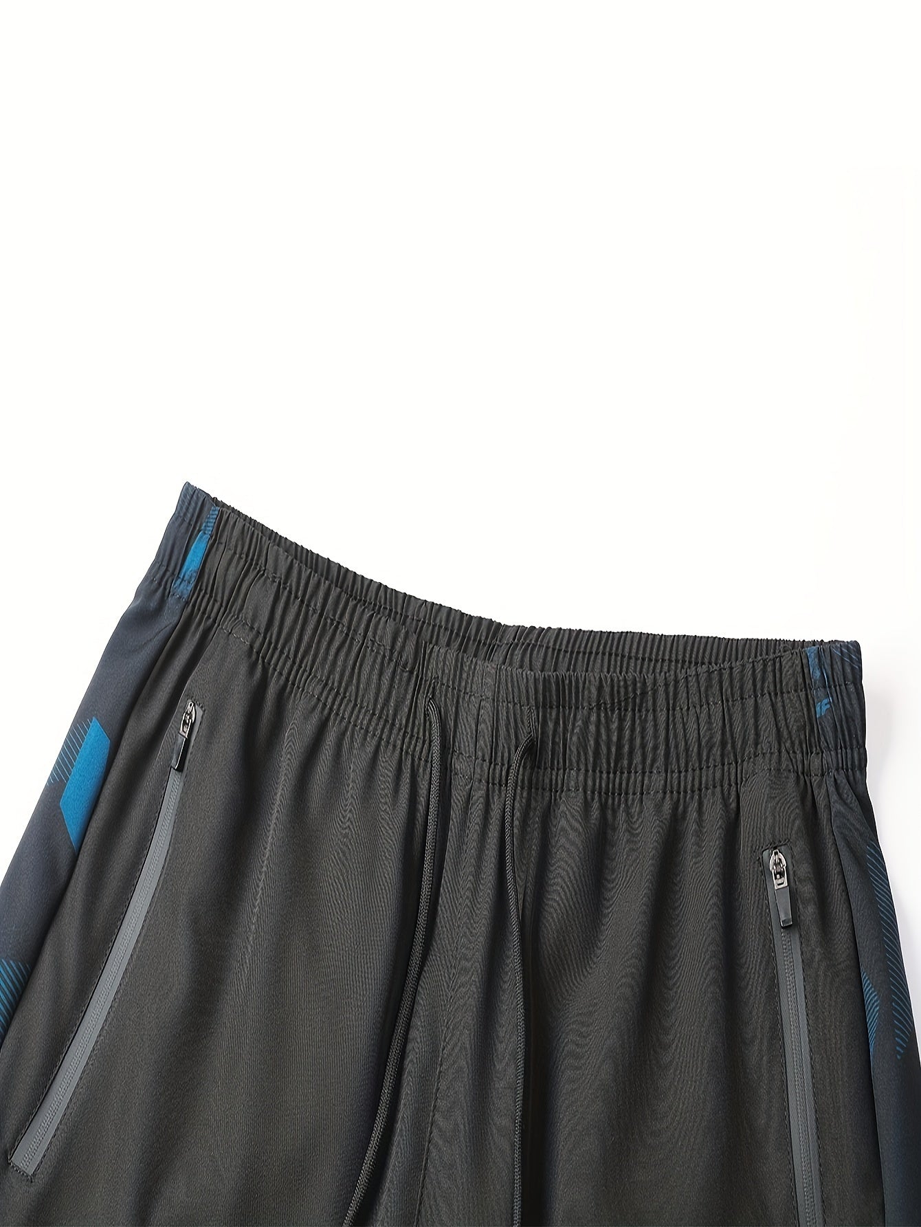 Men's Camo Sportswear Set Hooded Jacket and Pants with Zipper Pockets Stretch Fabric Fall Winter Casual