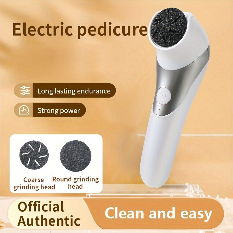 Electric Foot File USB Rechargeable Dual-Head for Thick Calluses and Dry Skin Care