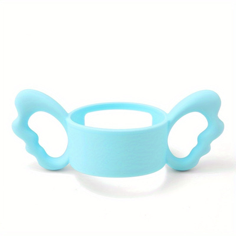Baby Bottle Handles for Infants 0-3 Years BPA-Free Blue Lightweight
