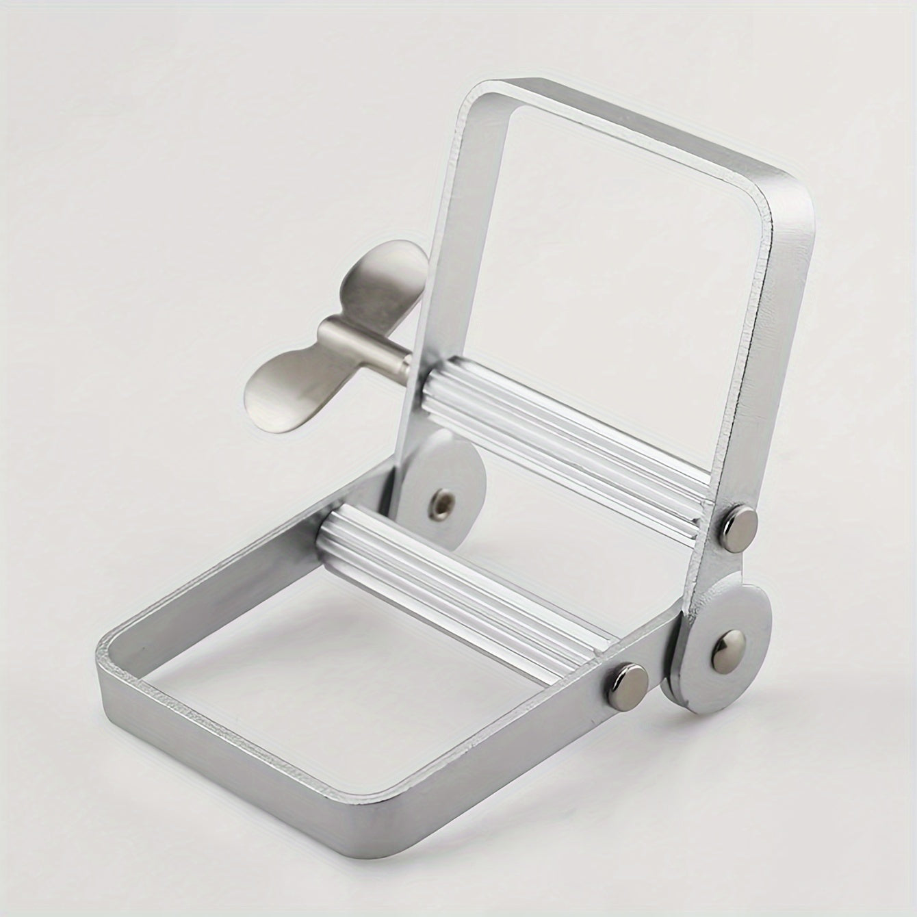 Aluminum Toothpaste Dispenser Manual Squeeze Tube Holder for Home Salon