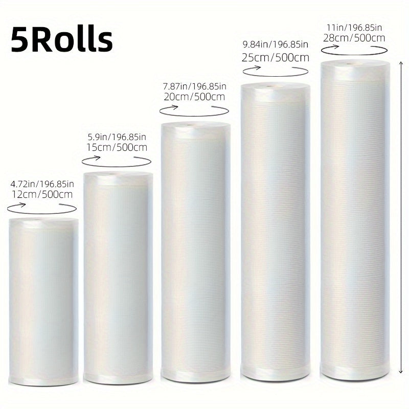 Рулоны высококачественных вакуумных пакетов без BPA для хранения продуктов, су-вид, заморозки, массовая подготовка блюд