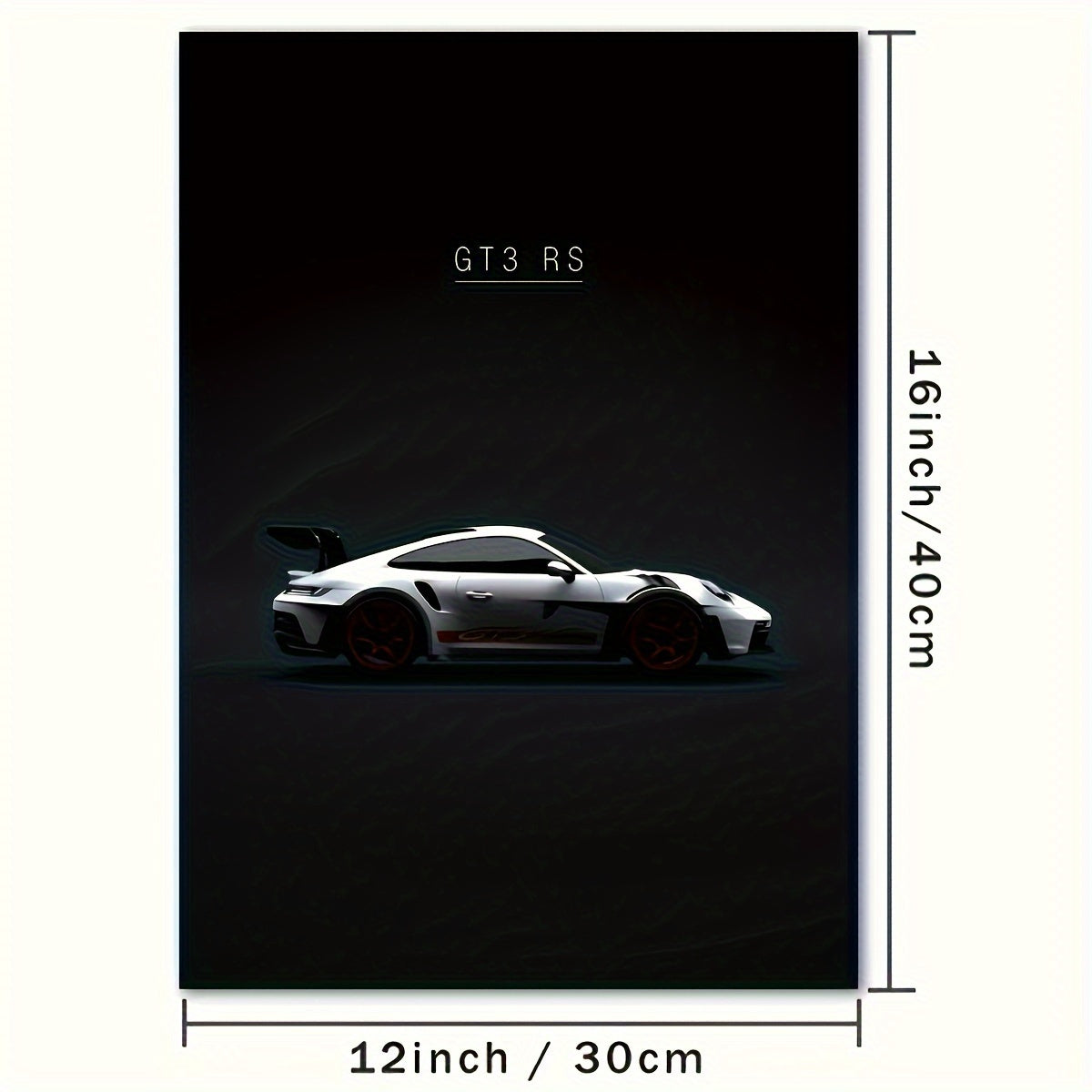 Modern Car Canvas Wall Art Poster for Bedroom Living Room Home Office Decor Unframed