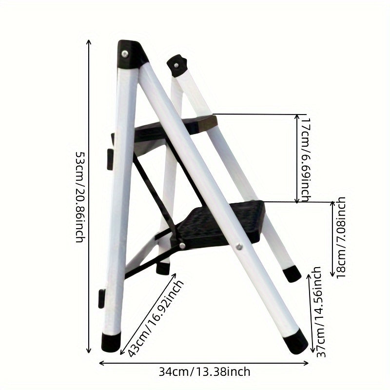 Aluminum Folding Step Ladder for Indoor Use and Flower Arrangements