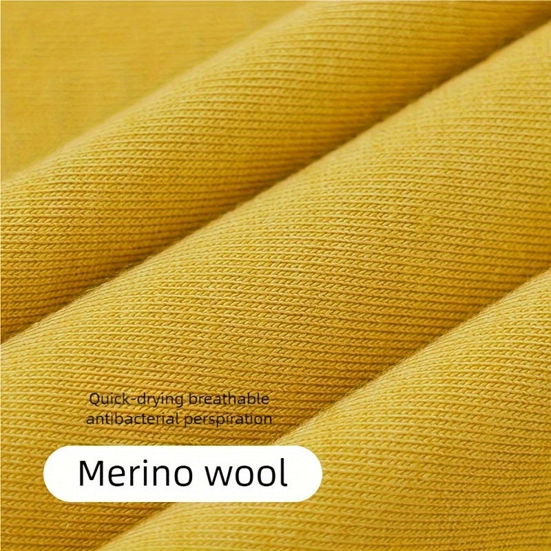 Merino Wool Neck Gaiter Breathable Quick-Drying Sun Protection Mask for Outdoor Activities