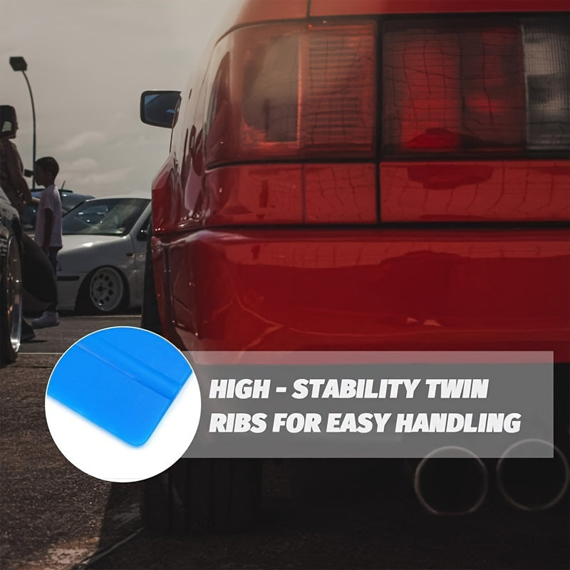 Plastic Decal Squeegee with Felt Edge Vinyl Applicator Tool for Car Wraps