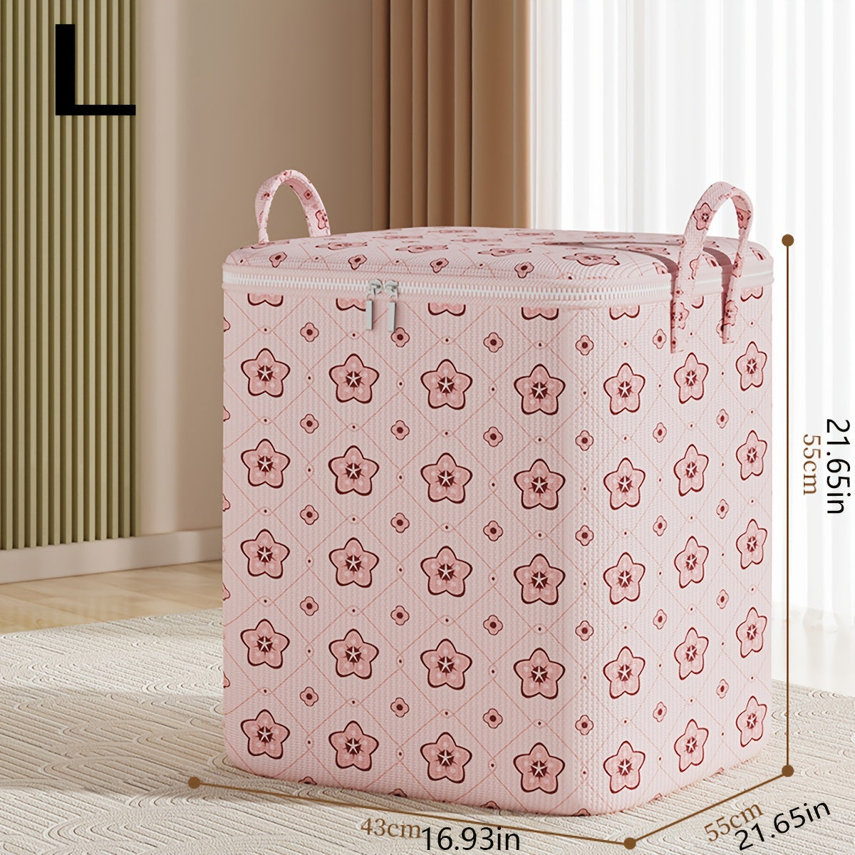 Yotoqxona va uyda foydalanish uchun mukammal, yostiqlar, ko'rpa-to'shaklar va kiyimlar uchun mo'ljallangan mustahkam saqlash sumkasi.