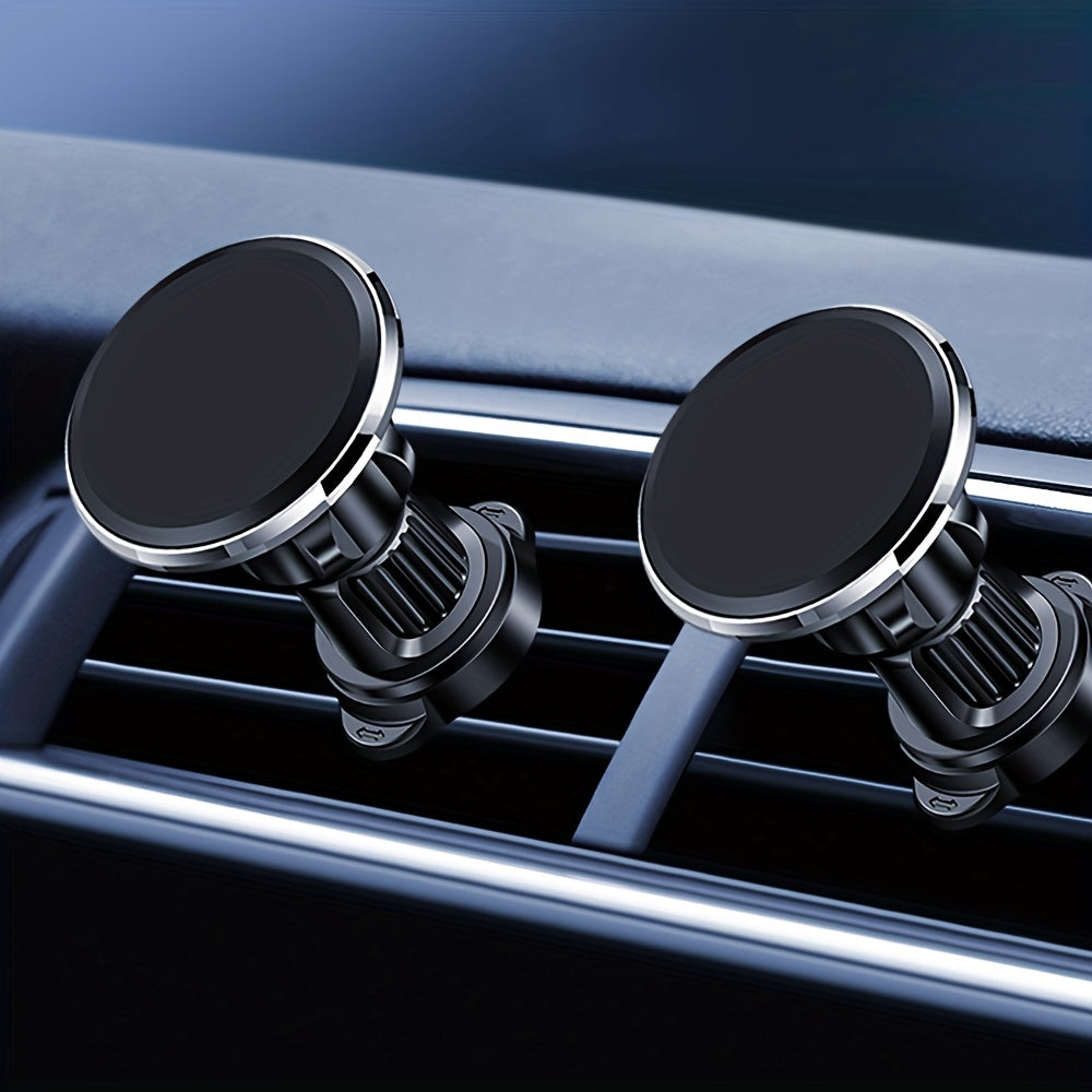 Barcha smartfonlar uchun magnit avtomobil telefon tutgichi vent montaji