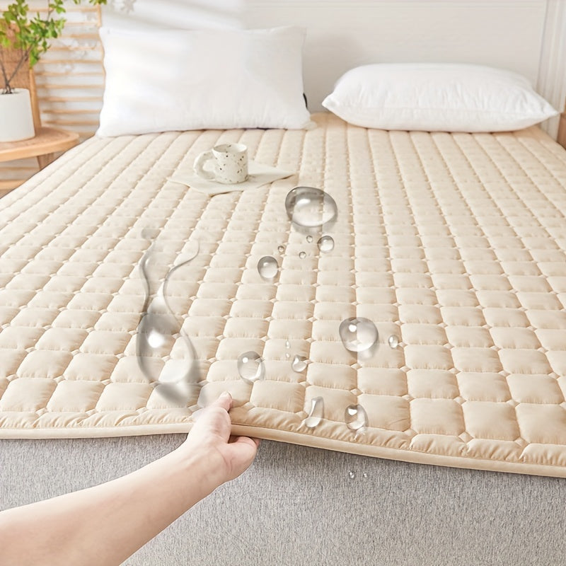 Waterproof Diaper Pad Cover Quilted Mattress Protector Breathable and Easy to Clean