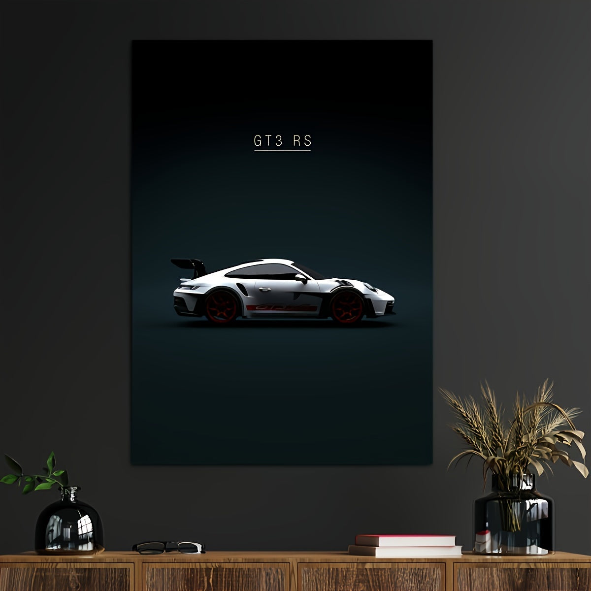 Modern Car Canvas Wall Art Poster for Bedroom Living Room Home Office Decor Unframed