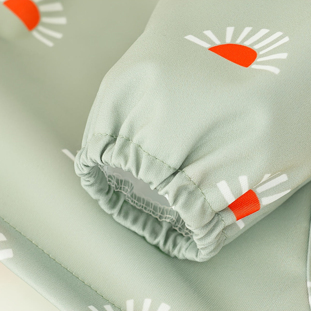 Baby Waterproof Feeding Bibs with Long Sleeves for Messy Meals and Painting